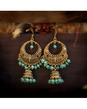 Chandbali Jhumki Earrings